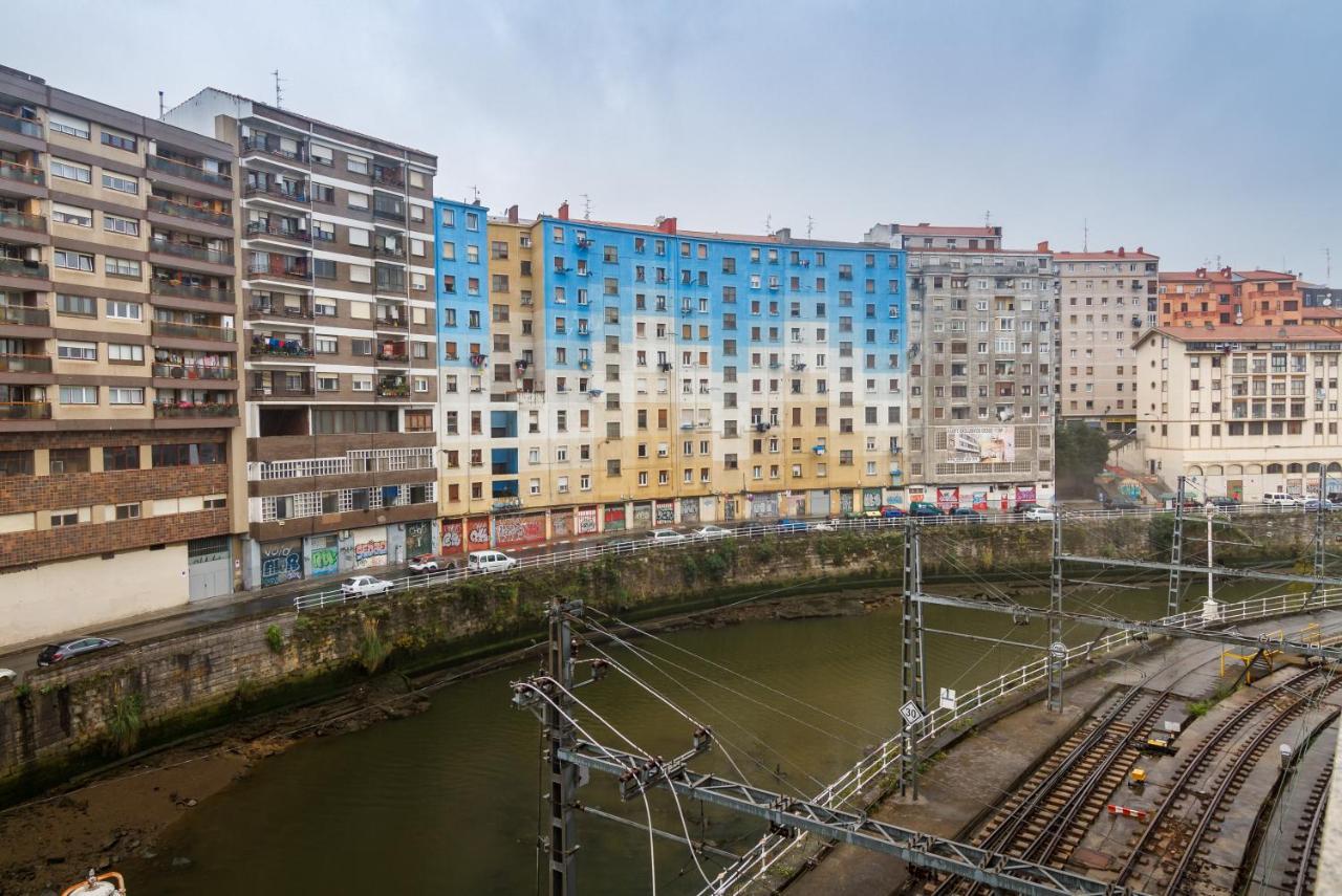 דירות Old Bilbao Con Vistas A La Ria מראה חיצוני תמונה